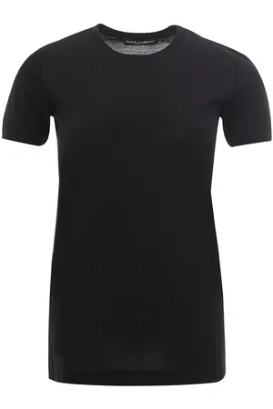 Dolce & Gabbana Black Wool T-shirt
