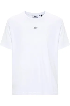 GCDS T-SHIRT EN LOGO REGULAR T-SHIRT