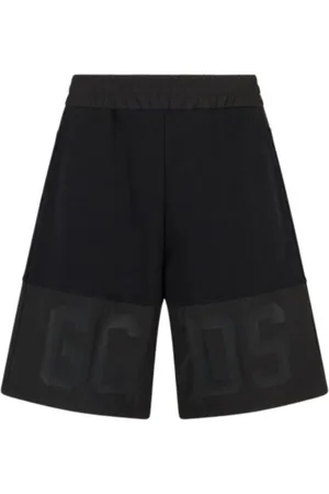 GCDS BAND LOGO NYLON SWEA SCHEPEN korte broeken
