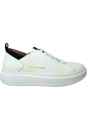 Alexander Smith Mannenschoenen Hyde Man- blauwe sneakers