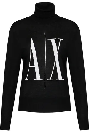 Armani Exchange Zwarte truien