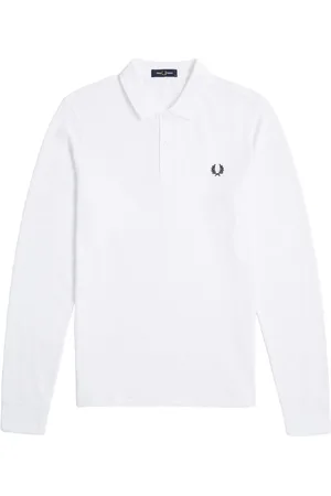 Fred Perry Wit T-shirt en polo