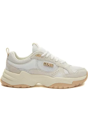 Colmar Cremekleurige sneakers