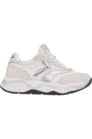 Voile blanche Sneakers Wit