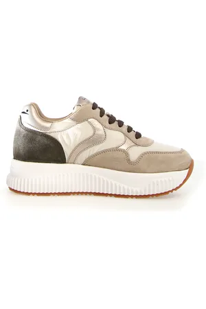Voile blanche Cremekleurige sneakers