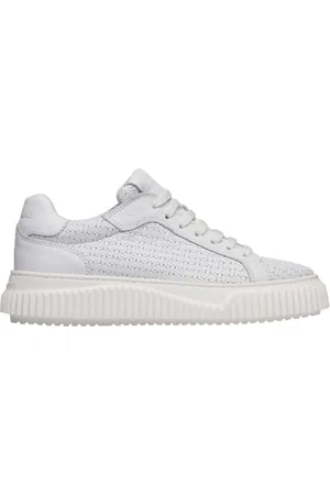 Voile blanche Sneakers Wit