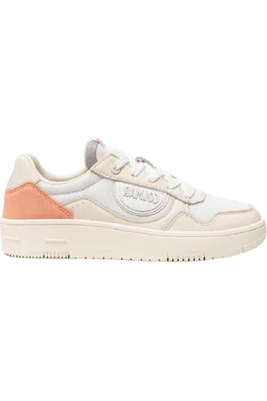 Colmar Cremekleurige sneakers
