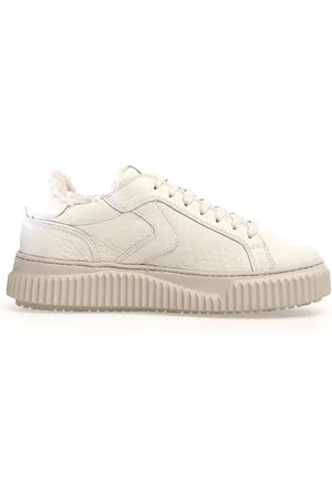 Voile blanche Sneakers Wit