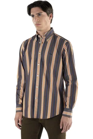 HARMONT&BLAINE Bruine overhemden
