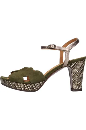 Chie Mihara Sandalen Groen