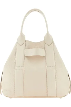 Hogan Vrouwen Handtassen - shopping medium script bag - ivoor