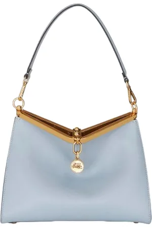 Etro Vrouwen schoudertassen - schoudertas zeil m - blauw