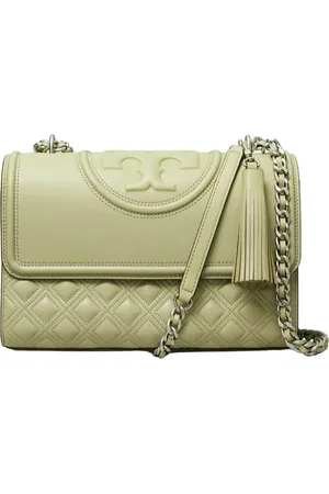 Tory Burch Schoudertassen vrouw - Fleming conevrtable schoudertas - groen