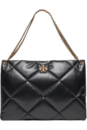 Tory Burch Vrouwen Handtassen - kira diamond quilt hobo - zwart