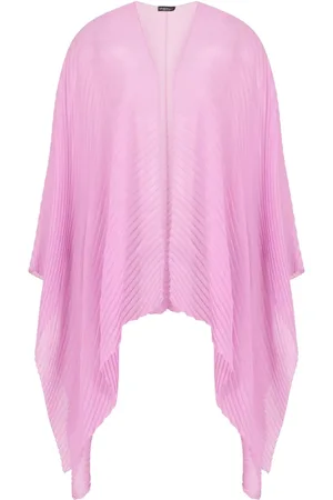 Emporio Armani Poncho en mantel vrouw - poncho - roze