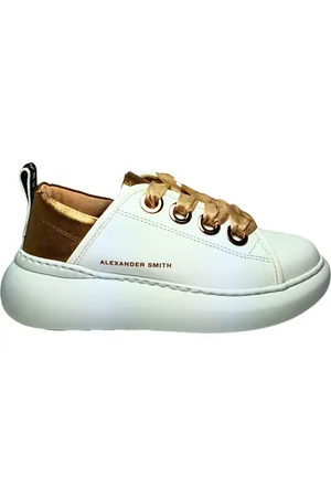 Alexander Smith Damesschoenen Sneakers Koningin vrouw wit goud