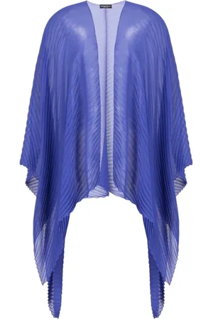 Emporio Armani Poncho en mantel vrouw - poncho - paars