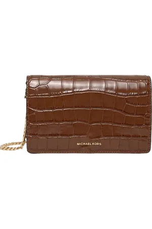 Michael Kors Vrouwen schoudertassen - md flap chn xbody - bruin