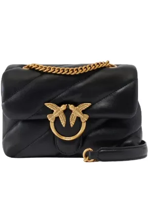 Pinko Schoudertassen vrouw - love puff mini cl schapen nappa - zwart