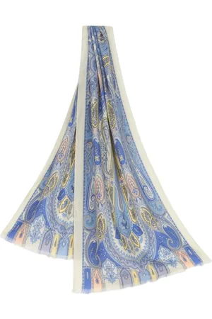 Etro Sjaals vrouw - tosca sjaal vrouw - blauw