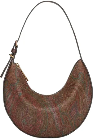 Etro Schoudertassen vrouw - Hobo. essental s arnica en leer - bruin