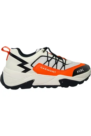 Garmont Schoenen Volwassen unisex Lagom Lite-Coconut Witte/elektrische oranje sneakers