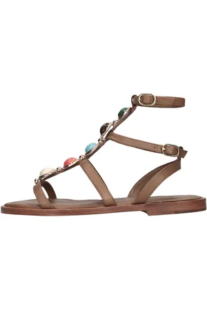 Emanuélle vee Lage schoenen Bruin