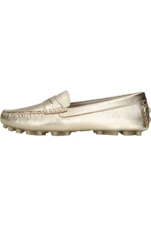 Emanuélle vee Lage schoenen Goud