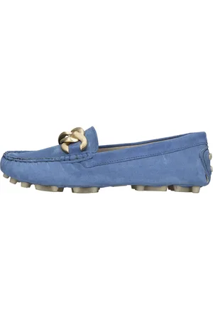 Emanuélle vee Lage schoenen Blauw