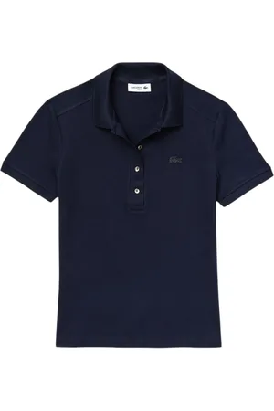 Lacoste T-shirts en Blue Polo