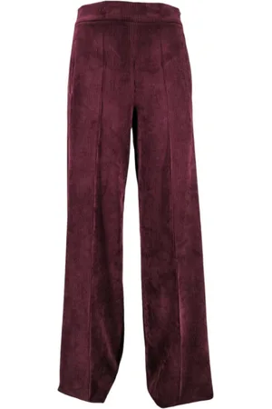 D.EXTERIOR Broek Bordeaux