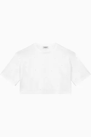 Dondup T-shirt en Polo Bianco