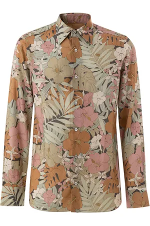 Tom Ford Bloem Afdrukken Shirt