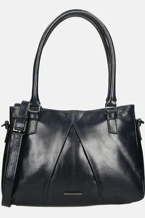 Claudio Ferrici Pelle Vecchia shopper M navy