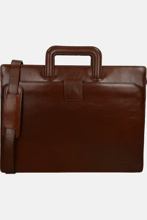Claudio Ferrici Classico laptoptas 15.6 inch L brown