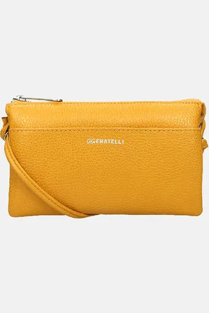 GiGi Fratelli Romance crossbody tas yellow gold