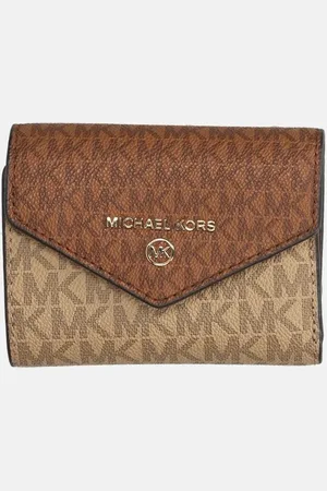 Michael Kors Trifold portemonnee camel mult