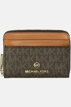Michael Kors Jet Set portemonnee S brown/acorn