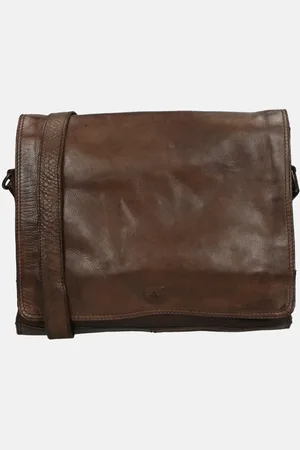 Bear Design Hanna crossbody tas met overslag brown