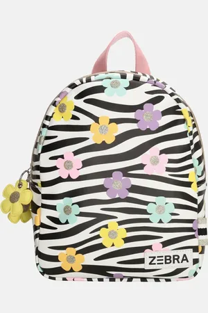 Zebra Trends Kinderrugzak bloemen