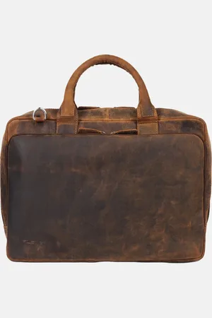 Plevier Colmar laptoptas 15 inch donkerbruin