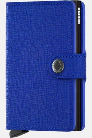 Secrid Miniwallet pasjeshouder crisple blue-black