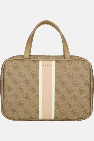 Guess Travelcase/beautycase latte logo