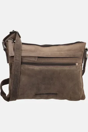 Hide & Stitches Idaho crossbody tas