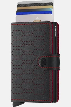 Secrid Miniwallet pasjeshouder Fuel Black-Red
