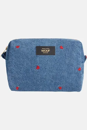 WOUF Anais toilettas denim hearts