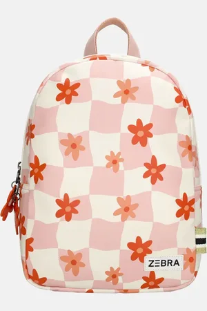 Zebra Trends Kinderrugzak bloemen print
