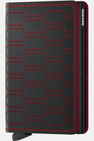 Secrid Slimwallet pasjeshouder fuel black-red