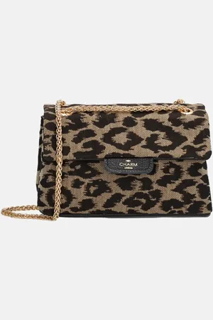 Charm London Schoudertas panterpint