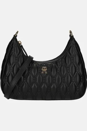 Tommy Hilfiger Refined crossbody quilted tas black